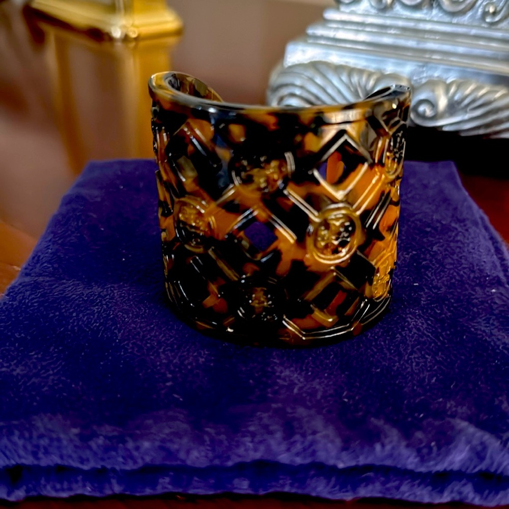 Tory Burch tortoise cuff